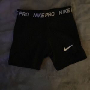 Black Nike Pro Shorts